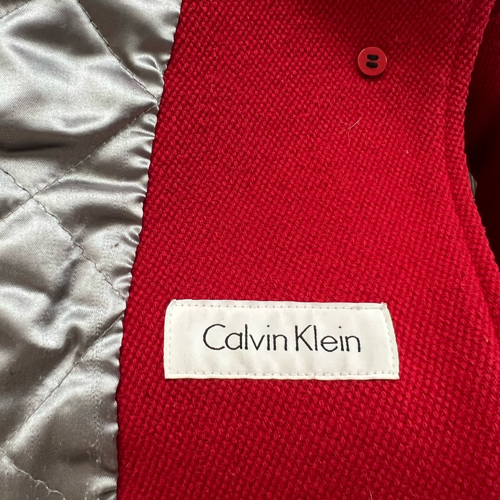 Calvin Klein Red Winter Jacket. Small. - image 5